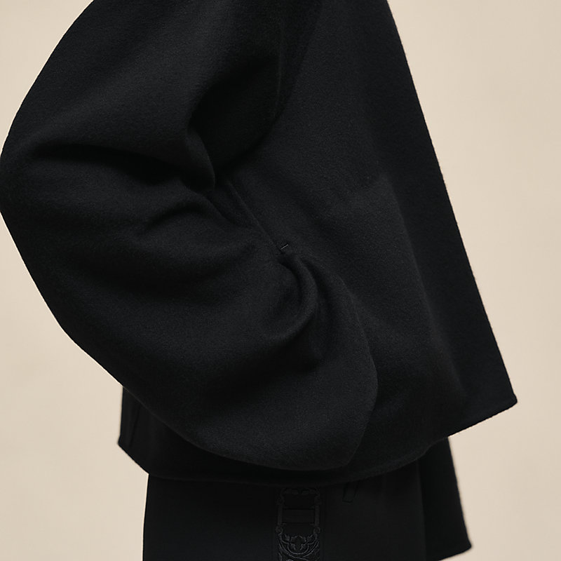 Cashmere embroidered jacket