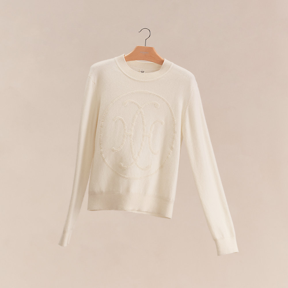 HERMES 22AW Hアッシュ 長袖ニット ラウンジウェア ヴォヤージュ Hermes by Margiela Spring 1999 Cashmere Knit Vareuse — Un-Natural