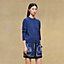 Cashmere "H Lift" long-sleeve sweater, View: Worn, worn, view 2 of 5