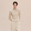 Cashmere "H Lift" long-sleeve sweater, View: Worn, worn, view 4 of 6