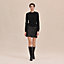 Cashmere "H Lift" long-sleeve sweater, View: Worn, worn, view 3 of 6