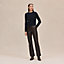 Cashmere "H Lift" long-sleeve sweater, View: Worn, worn, view 3 of 6