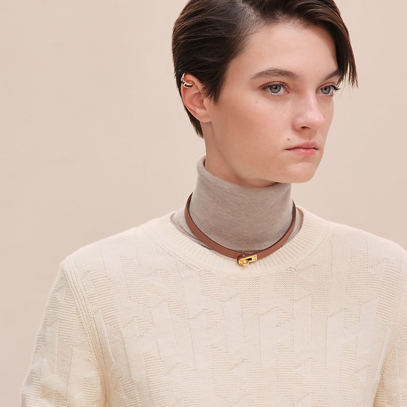 HERMES 22AW レディース セーター ホワイト 白 ウール HERMES - エルメス HERMES ニットの通販 by KOMEHYO ONLINE