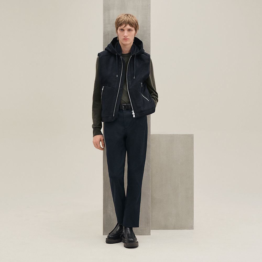 Cashmere hooded vest | Hermès Hong Kong SAR