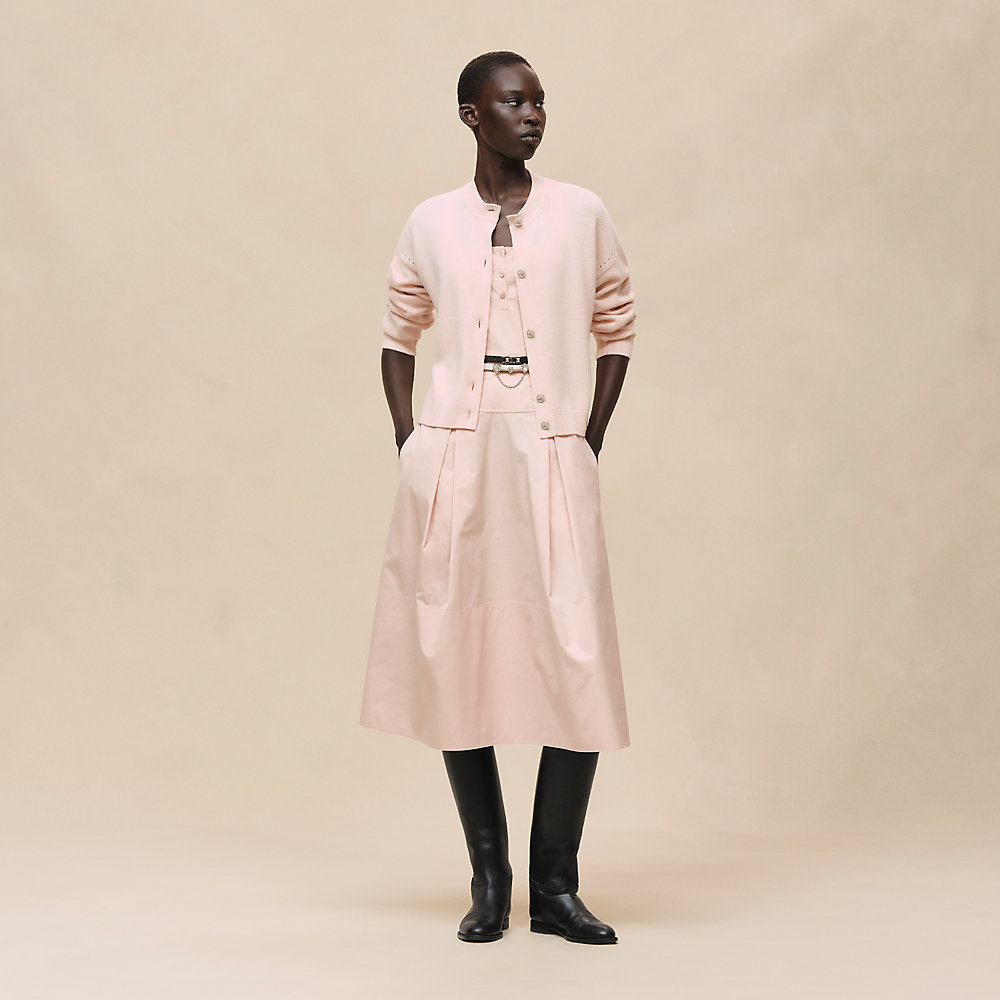 Cashmere long-sleeve cardigan | Hermès Macau SAR