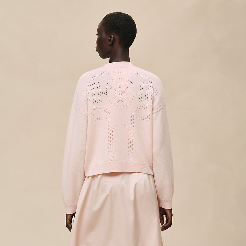 Cashmere long-sleeve cardigan