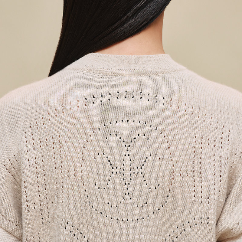 Cashmere long-sleeve cardigan