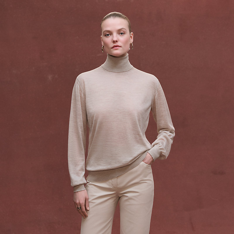 Cashmere long-sleeve sweater | Hermès Macau SAR