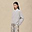 Cashmere long-sleeve sweater, View: Worn, worn, view 2 of 5