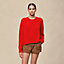 Cashmere long-sleeve sweater, View: Worn, worn, view 2 of 5