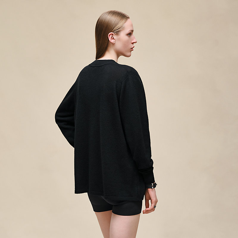Cashmere long-sleeve sweater | Hermès USA