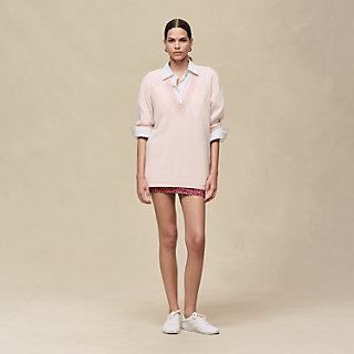 Cashmere long-sleeve sweater