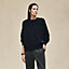 Cashmere long-sleeve sweater, View: Worn, worn, view 2 of 5