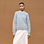 Cashmere long-sleeve sweater, View: Worn, worn, view 2 of 6