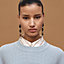 Cashmere long-sleeve sweater, View: Worn, worn, view 5 of 6