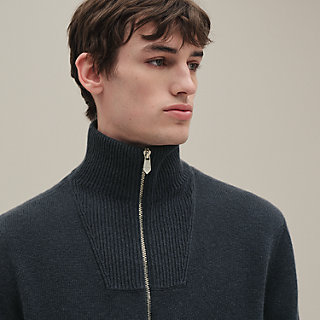 ★エレガントで実用的★【HERMES】MaillonChained'Ancreパーカー Cashmere 