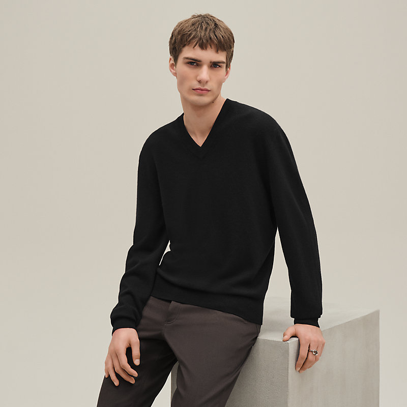 Cashmere long-sleeve sweater | Hermès USA
