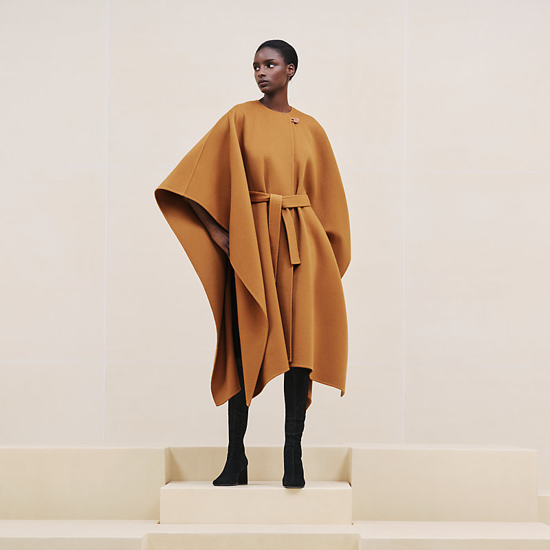 Hermes cashmere cape sale