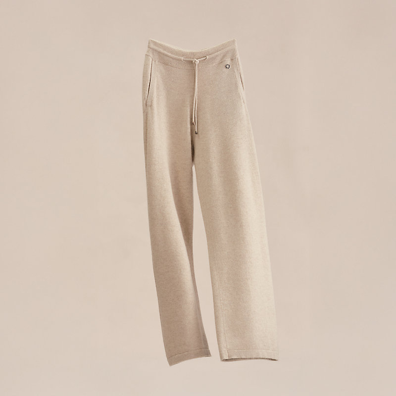 Cashmere pants - Beige | Hermès USA