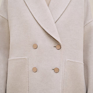 Cashmere pea coat | Hermès USA
