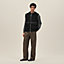 Cashmere reversible hooded vest, View: Worn, worn, view 1 of 8
