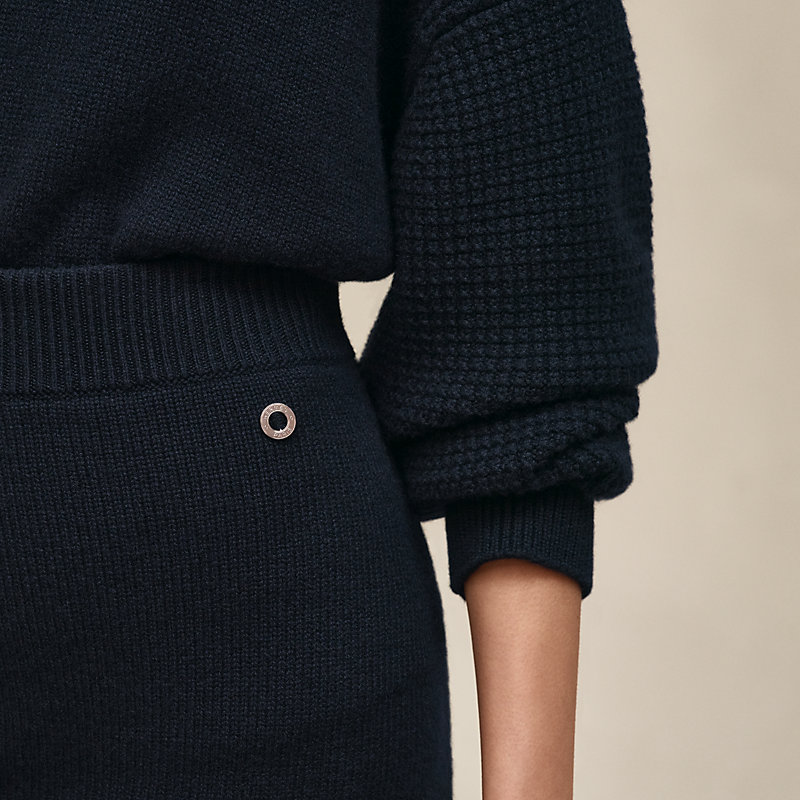 Cashmere short skirt
