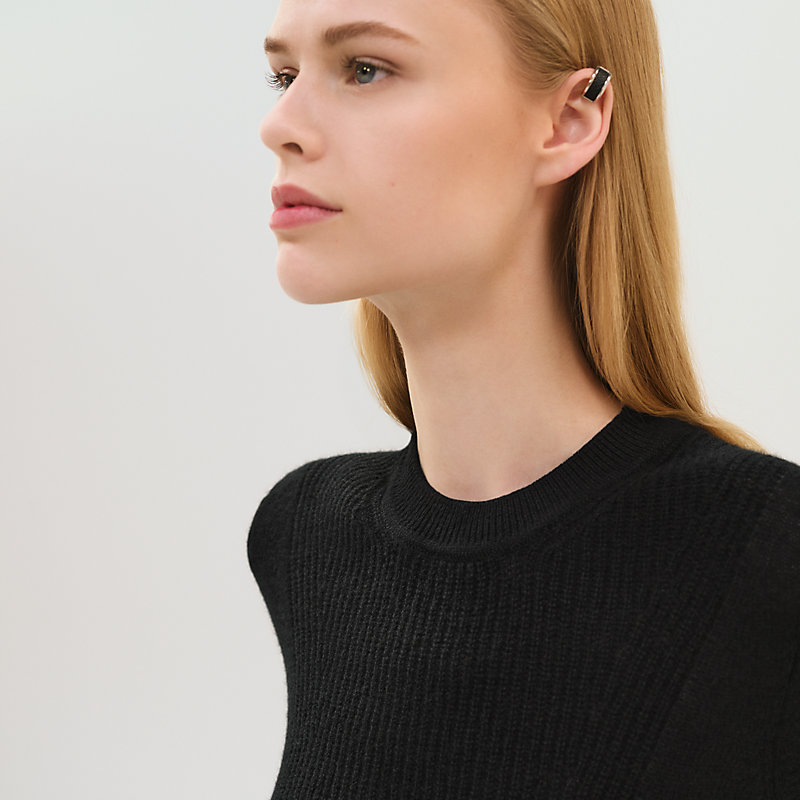 Cashmere short-sleeve sweater | Hermès USA