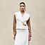 Cashmere sleeveless short vest, View: Worn, worn, view 4 of 8