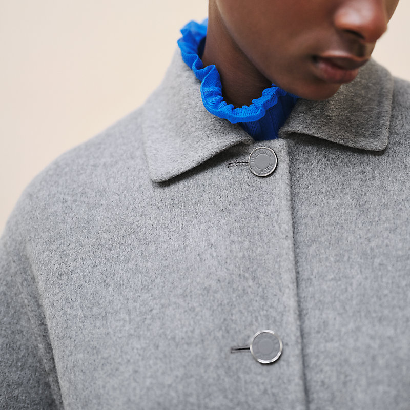 Cashmere wrap coat