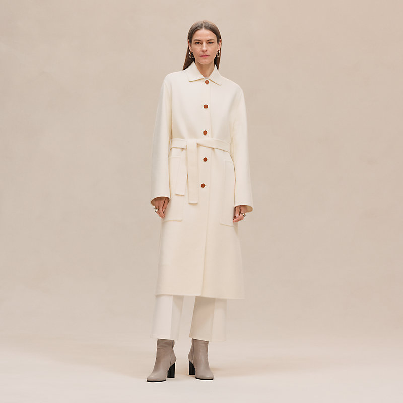 Cashmere wrap coat | Hermès USA