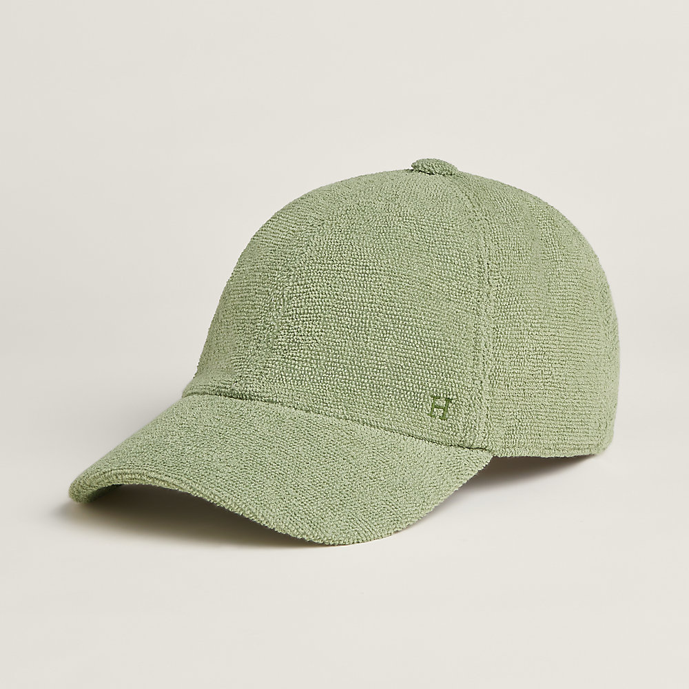 Casquette Hermès Riley Clou Carrousel Noire – Laine Ajustable Taille 59