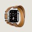 Cassa Series&nbsp;11 & Cinturino Apple Watch Hermès Double Tour 42&nbsp;mm Hapi Attelage, Vista: vista laterale, side, vista 3 su 5