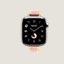Cassa Series&nbsp;11 & Cinturino Apple Watch Hermès Simple Tour 42&nbsp;mm Twill Jump Attelage, Vista: vista frontale, front, vista 1 su 5