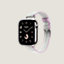 Cassa Series&nbsp;11 & Cinturino Apple Watch Hermès Simple Tour 42&nbsp;mm Twill Jump Attelage, Vista: vista laterale, side, vista 3 su 5