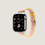 Cassa Series&nbsp;11 & Cinturino Apple Watch Hermès Simple Tour 42&nbsp;mm Twill Jump Attelage, Vista: vista laterale, side, vista 3 su 5