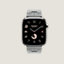 Cassa Series&nbsp;11 & Cinturino Apple Watch Hermès Simple Tour 46&nbsp;mm Boucle Déployante Kilim, Vista: vista frontale, front, vista 1 su 5