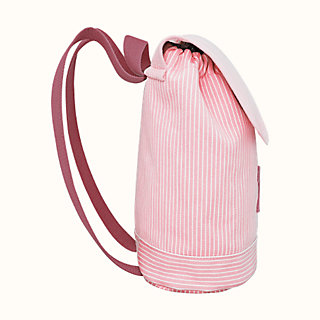 hermes backpack pink