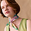 Cavalier en Formes scarf 45, View: Worn, worn, view 2 of 3