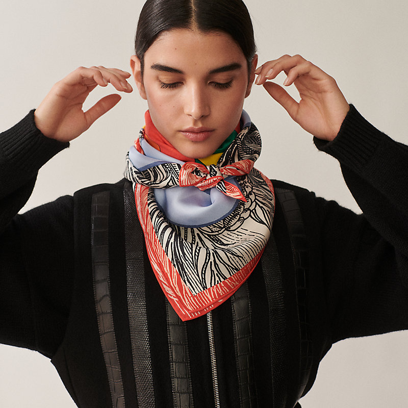 Cavalier en Formes scarf 90 | Hermès USA
