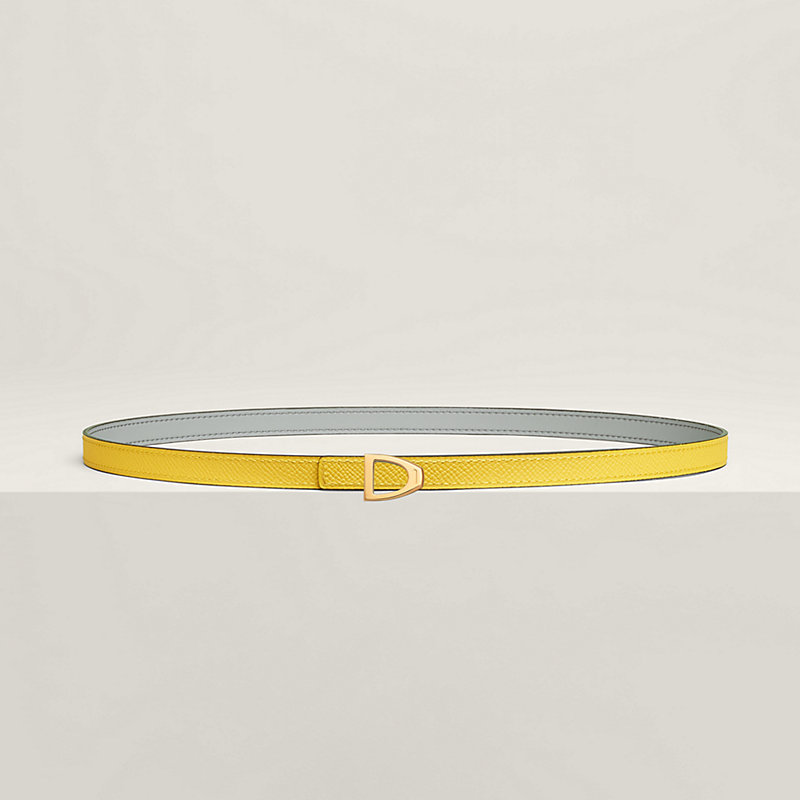 Cavaliere belt buckle & Reversible leather strap 13 mm