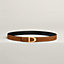 Cavaliere belt buckle & Reversible leather strap 24 mm, view 2 of 3