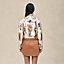 Cazadora de inspiración bomber estampado "À Propos de Bottes", Vista: Ver artículo puesto, worn, vista 3 de 6