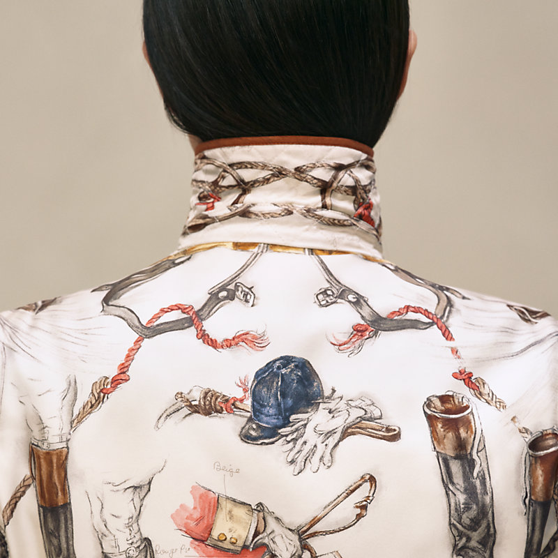Cazadora de inspiración bomber estampado "À Propos de Bottes"