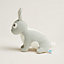 Celestin rabbit plush, View: Worn, worn, view 3 of 4