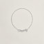 Chaine d'ancre Alea II necklace, small model, View: front, front, view 1 of 3