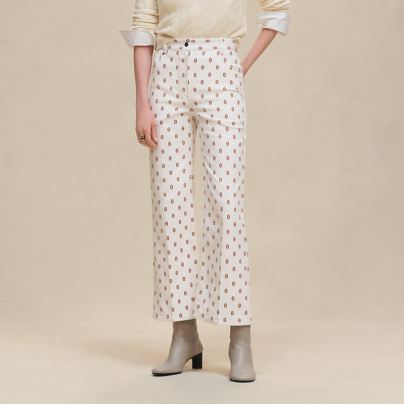 パンツ A FERRETTI FW25 Beaded pants (A03106639 0555) Wats Hanne Pants - 14317 – Agua Bendita US
