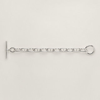 Hermes Kelly Mini Sterling Silver Chaine d'Ancre Chain Strap
