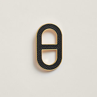 【シンプル◎】HERMES ブローチ 本革レザー Chaine D'Ancre Chaine d'Ancre brooch | Hermès UK