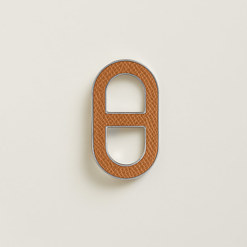 Chaine d'Ancre brooch - Beige | Hermès Netherlands