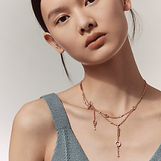 Chaine d'ancre Chaos lariat necklace